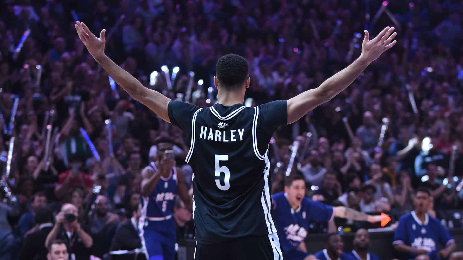 Kévin Harley remporte le concours de Dunk du All Star Game